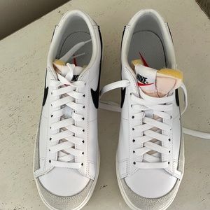 Nike Blazer low platform sneakers. Never worn